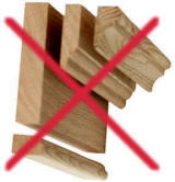 one-piece Architrave means no job site build-up with multiple patterns