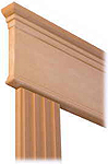 5" Architrave with 3-1/8" fluted casing