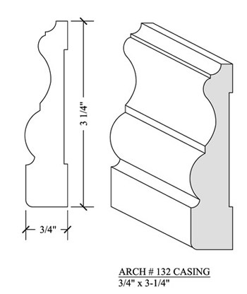 Casing Arch# 132