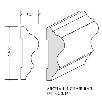 Chair Rail # 141