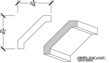 Crown Arch# SH001